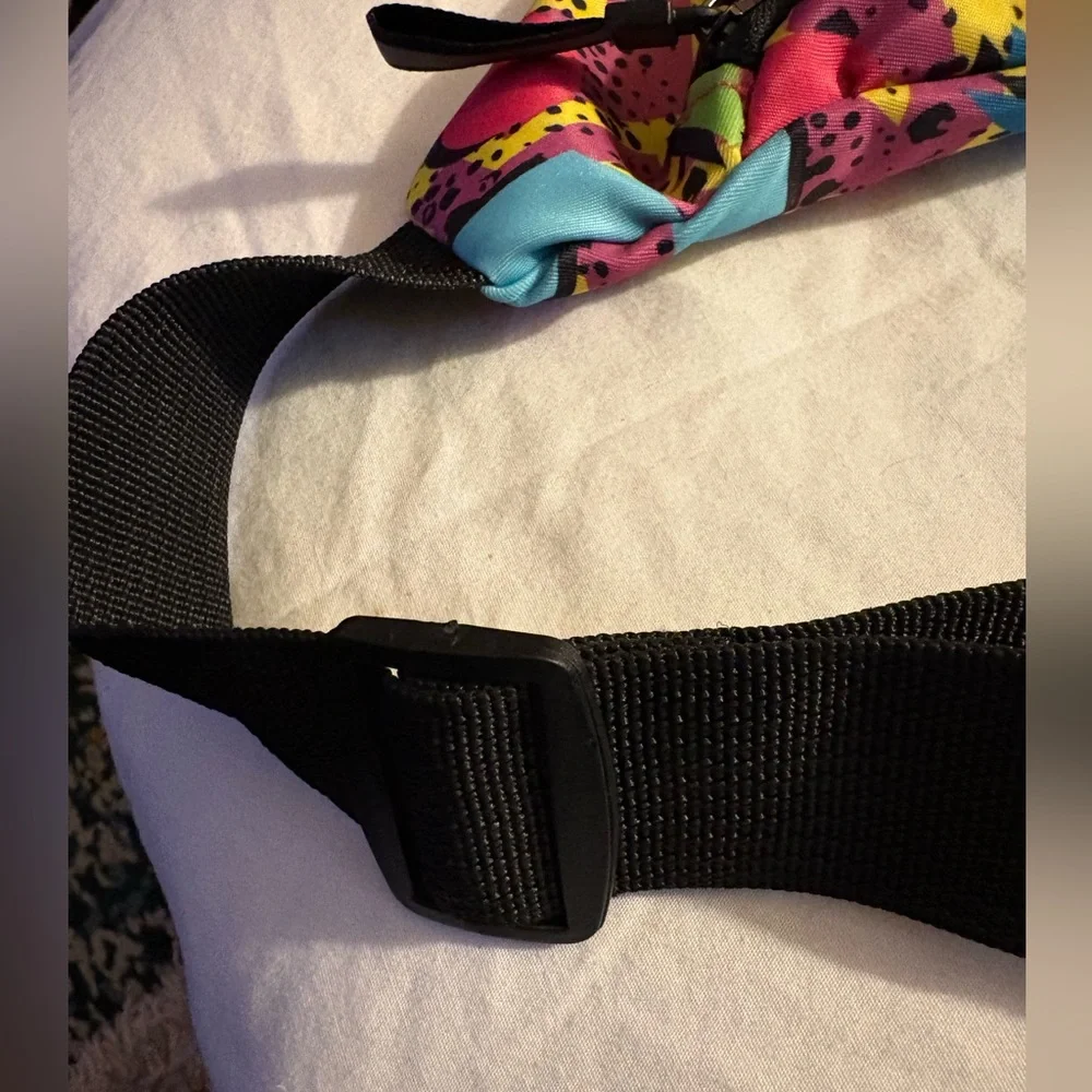 Colorful Geometric Pattern Fanny Pack - Picture 4 of 4